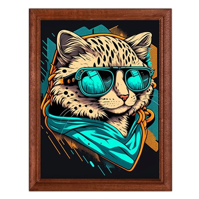 POSV-0304 Постер в рамке 17x23см Кот