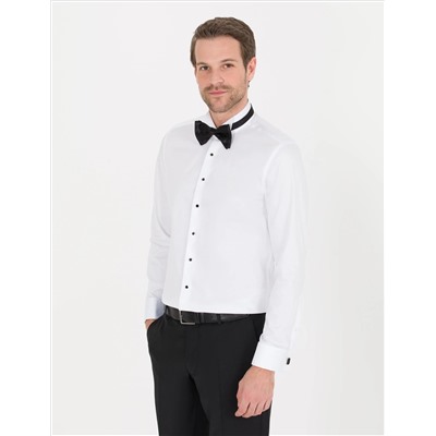Рубашка для смокинга с белым Slim Fit