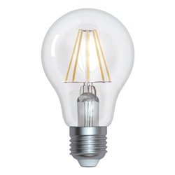 Нарушена упаковка.   Филаментная светодиодная лампа E27 15W 3000K (теплый) Sky Uniel LED-A70-15W-4000K-E27-CL PLS02WH (UL-00004869) LED-A70-15W/4000K/E27/CL PLS02WH картон