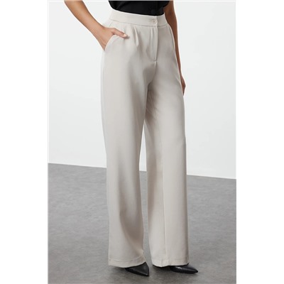 Beige Wide nate/Wide PaCa ткацкие брюки Twoaw22pl0139