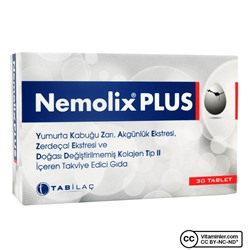 Nemolix Plus Мембрана из яичной скорлупы 30 таблеток
