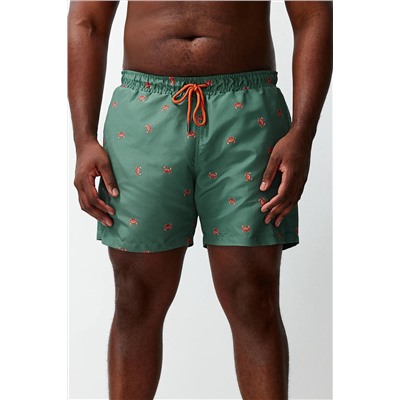 Khaki Standard Boy Cancer Printed Mea Short Tmnss24kd00006