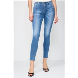 Vaquero skinny fit de tiro alto Stella - Azul