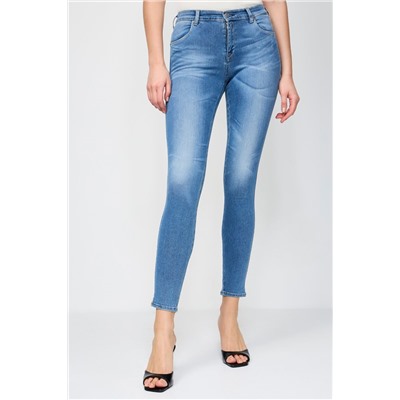 Vaquero skinny fit de tiro alto Stella - Azul