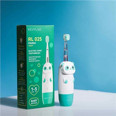 Электрическая зубная щетка Revyline RL 025 Panda Зеленая