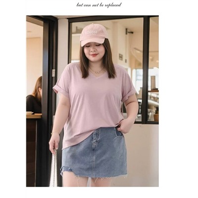 Футболка для девушек Plus Size