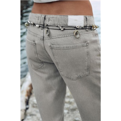 JEANS Z1975 STRAIGHT CROPPED TIRO ALTO