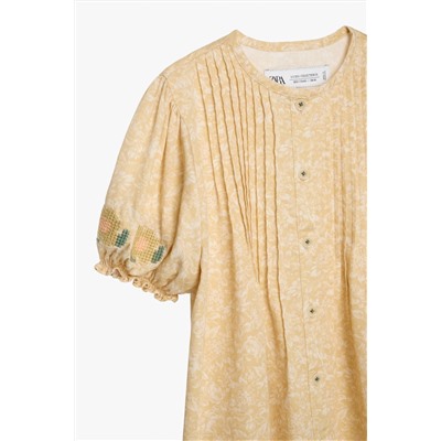 VESTIDO ESTAMPADO BORDADOS LIMITED EDITION