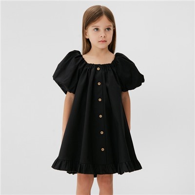 Платье детское KAFTAN "Cute", размер 38 (146-152см), черный