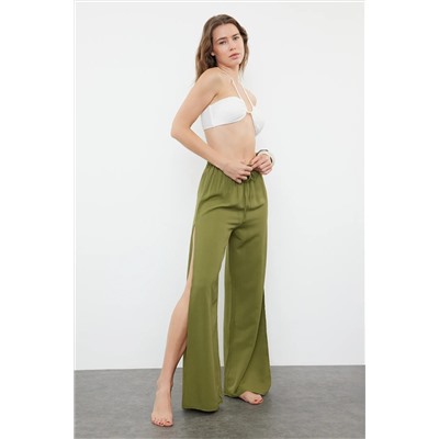 Khaki plaving slit beach Bunders tbess24pl00013