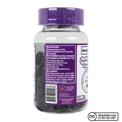 Herbaland SambuZinC Gummies 60 жевательных форм