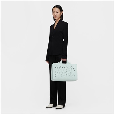 Bolso shopper Manifesto Cut - azul claro