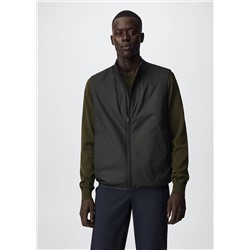 Chaleco impermeable termoregulador -  Hombre | MANGO OUTLET España