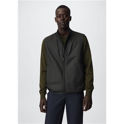 Chaleco impermeable termoregulador -  Hombre | MANGO OUTLET España