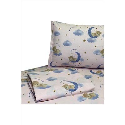 разные цвета HOME COLLECTION Комплект пододеяльник  100x150cm+простынь 120x160cm + наволочка 35x45cm