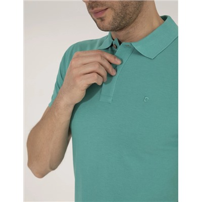 Зеленая слабая подсадка Polo yaka basic t -красавица