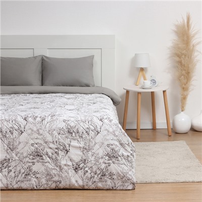 Покрывало LoveLife 1,5 сп Plant 150*230±5 см, жатка, 100% п/э