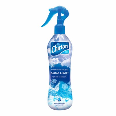 Освежитель воздуха на водной основе 400 мл, CHIRTON (Чиртон) Aqua Light "Горная Свежесть", 4607145649000