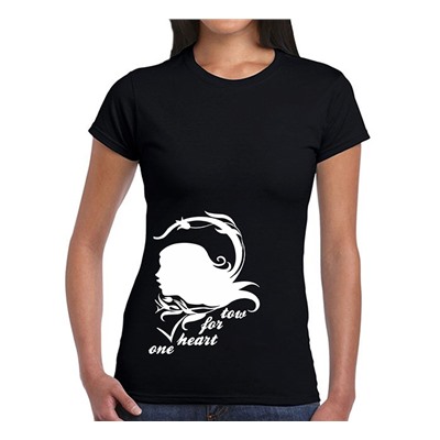 Футболка женская "One Heart for Love" SALE