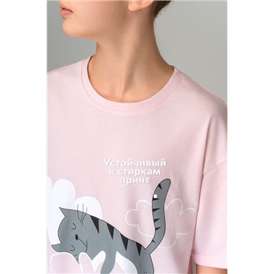 Туника оверсайз для девочки Happyfox