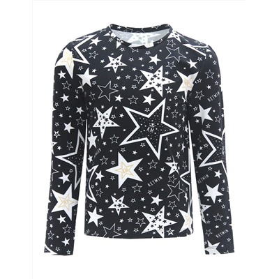 Лонгслив детский KETMIN STAR KM цв.Чёрный