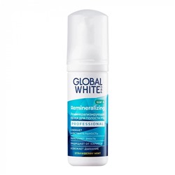 Реминерализирующая пенка GLOBAL WHITE Клубника-мята