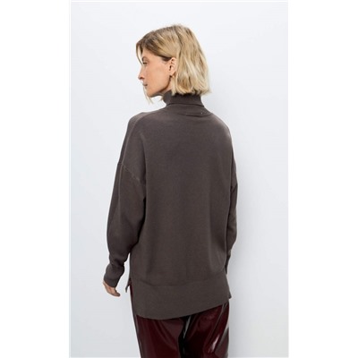 Водолазка F122-1507 brown