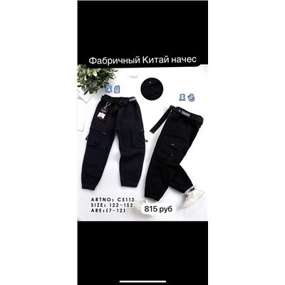 Брюки С5113 7-12 815 начес