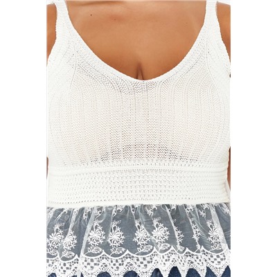 Stone Brode Brode Подробная вешалка Triko Blouse TBBSS24AF00100