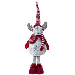 Игрушка набивная "Лось" (телескоп ноги), L30 W25 H108/73см