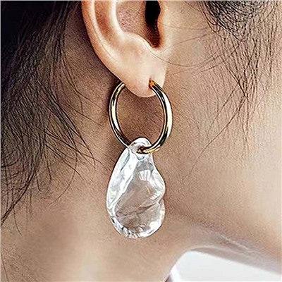 Серьги с замком кольцо арт. 13 2722 (id 272399)