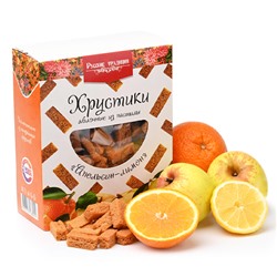 Яблочные Хрустики из пастилы «Апельсин-лимон», 250г
