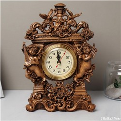 Часы статуэтка Амурчики 25 см / 8890A /уп 24/