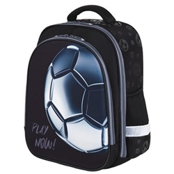 Ранец BRAUBERG KIDS STANDARD, 2 отделения, "Score ball", 3D панель, 36х28х14 см, 272037