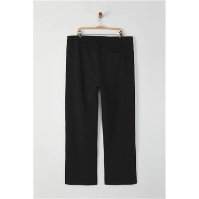 Большой размер Straith Fit Удобные вязаные брюки TMNSS25AR00003