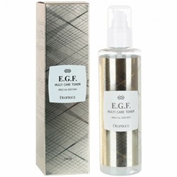 DEOPROCE EGF MULTI CARE TONER Антивозрастной тонер для лица с EGF пептидами 210мл