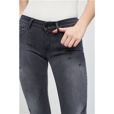 Pantalón skinny fit Luz - Gris claro