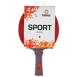 Ракетка для настольного тенниса Torres Sport, 1 звезда, для любителей