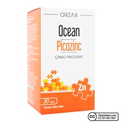 Ocean Picozinc Пиколинат цинка 30 таблеток