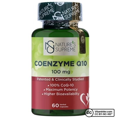 Nature's Supreme Coenzyme Q10 100 мг 60 капсул