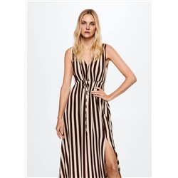 Vestido fluido estampado -  Mujer | MANGO OUTLET España