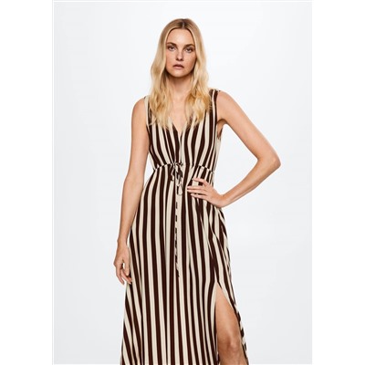 Vestido fluido estampado -  Mujer | MANGO OUTLET España