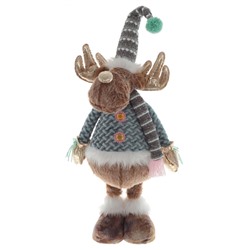 Игрушка набивная "Олень" (телескоп ноги), L29 W20 H105/45 см