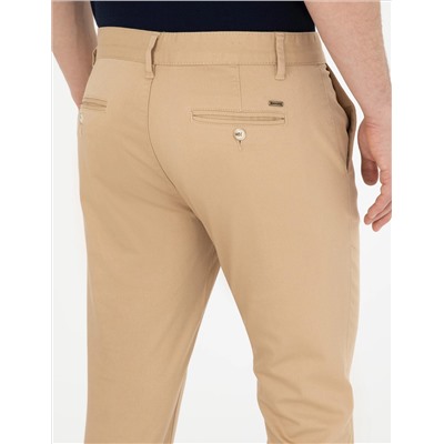 Camel Amelor Slim Fit Canvas брюки