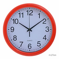 Часы настенные 27 см / Y205-2 27 см /уп 30/