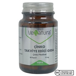 Venatura Zinc Picolinate 15 мг 60 капсул