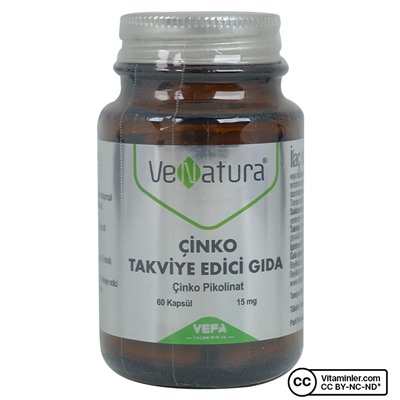 Venatura Zinc Picolinate 15 мг 60 капсул