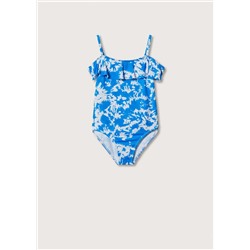 Bañador estampado tie-dye -  Niña | MANGO OUTLET España