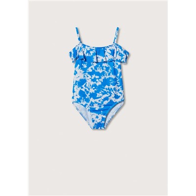 Bañador estampado tie-dye -  Niña | MANGO OUTLET España