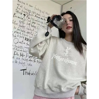 Приятный, мягкий  свитшот  Yve*s Sain*t Lauren*t
